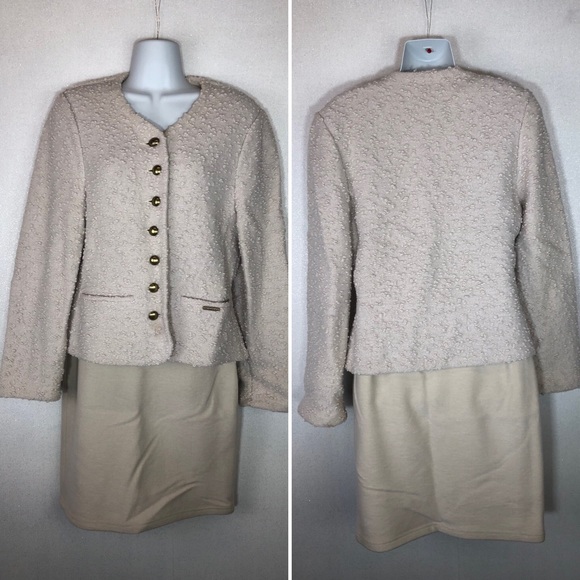 Geiger Collection Blazer Skirt Set Wool EU 36/38 - Picture 1 of 8